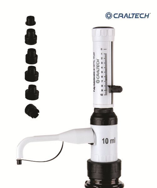 Dosador / Dispensador  1mL - 10mL sem frasco